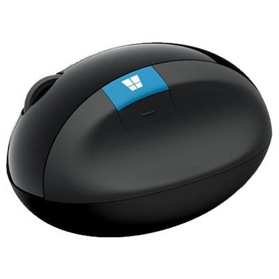   Microsoft Sculpt Ergonomic Mouse L6V-00005 Black USB - #1