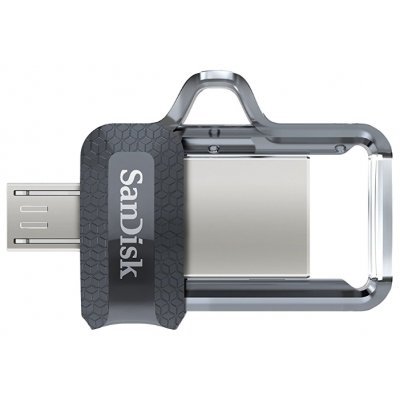  USB  Sandisk 16GB Ultra Android Dual Drive OTG, m3.0/USB 3.0, Black - #2