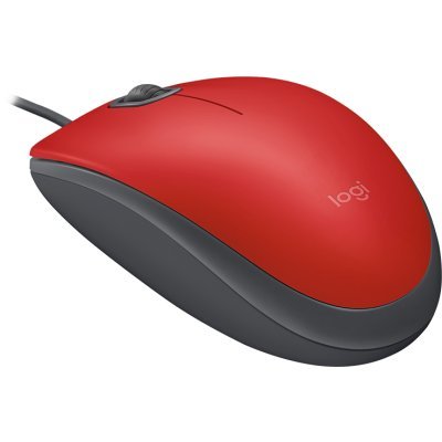   Logitech Mouse M110 SILENT Red USB (910-005489) - #2