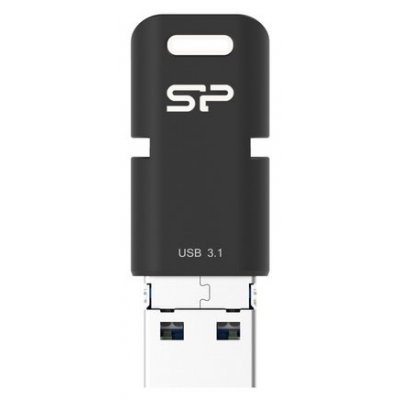  USB  Silicon Power 32Gb Mobile C50, OTG, USB 3.1/Type-C/MicroUSB,  (SP032GBUC3C50V1K) - #1