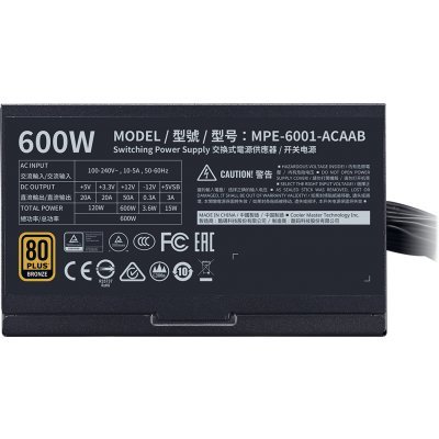     CoolerMaster MPE-6001-ACAAB 600W - #5
