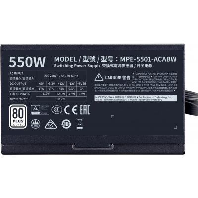     CoolerMaster MPE-5501-ACABW 550W - #3