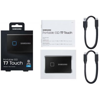   SSD Samsung USB Type-C 1Tb MU-PC1T0K/WW T7 Touch 1.8" - #1