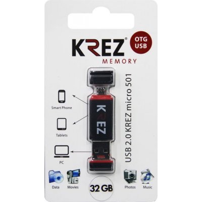  USB   32Gb KREZ micro 501  -otg  - (3000258643155) - #1