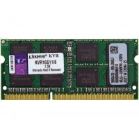   DDR3 8192Mb 1600MHz Kingston SO-DIMM (KVR16S11/8)