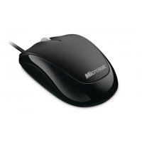  Microsoft Compact Optical Mouse 500 Black  (U81-00083)
