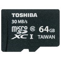   Toshiba 64GB MicroSDXC Class 10 + adapter (SD-C064UHS1(6A))