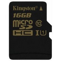   Kingston 16GB MicroSDHC Class 10 UHS-I  