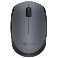 Logitech M170 Wireless Mouse Grey-Black USB