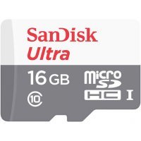   Sandisk 16GB microSDHC Class 10 Ultra 80MB/s