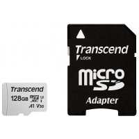   Transcend 128GB microSDXC Class 10 UHS-I U3 (TS128GUSD300S-A)