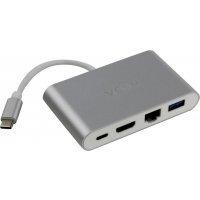 USB  VCOM CU455 USB3.1 Type-CM--HDMI+USB3.0+RJ45+PD charging