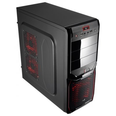   AeroCool V3X Red edition black (EN57455)