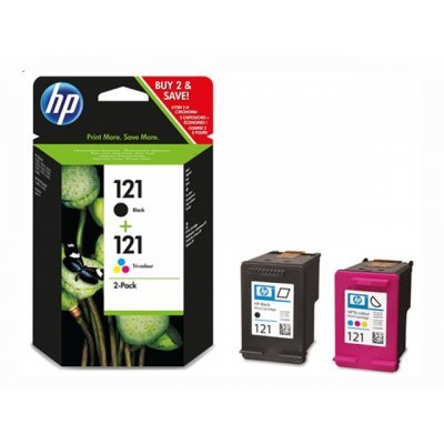     HP 121 Black/Tri-color (CN637HE)