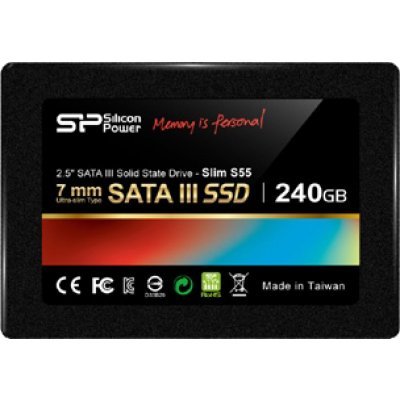   SSD Silicon Power 240Gb SATA-III SP240GBSS3S55S25 S55 2.5" w440Mb/s