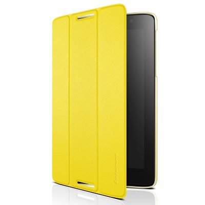  Lenovo A8-50 Folio Case and Film (Yellow-WW) (888016509)