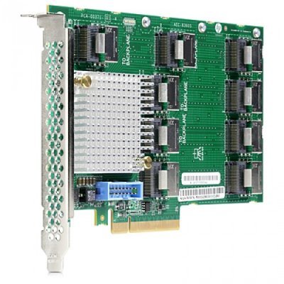   SAS HP 12Gb SAS Expander Card (9P mSAS(SFF8087) 2P to controllers, 7P to drive cage, full cables kit) / 727250-B21