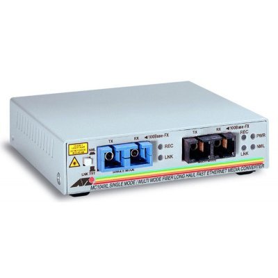   Allied Telesis AT-MC104XL-60 100FX(SC) multi-mode to 100FX(SC) single-mode (15km)