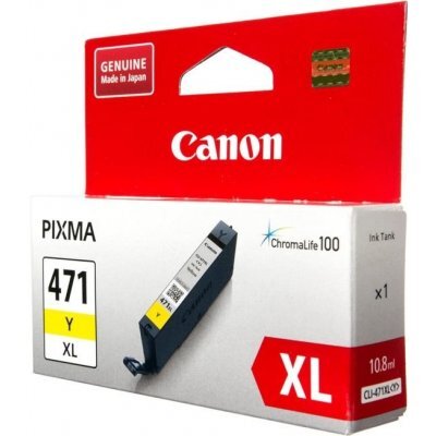     Canon CLI-471XL Y  MG5740, MG6840, MG7740. Ƹ