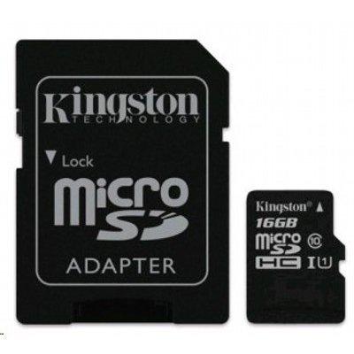    Kingston 16GB microSDHC Class 10 SDC10G2/16GB UHS-I