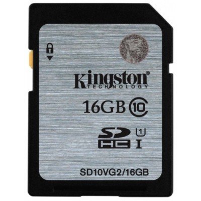    Kingston 16GB SDHC Class 10 SD10VG2/16GB