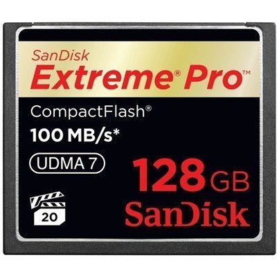    Sandisk 128Gb Compact Flash SDCFXPS-128G-X46