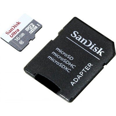    Sandisk 16GB microSDHC SDSQUNB-016G-GN3MA