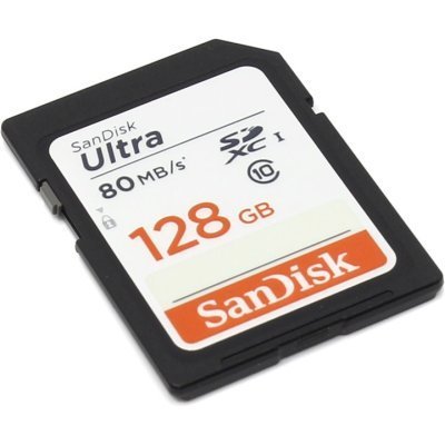    Sandisk 128Gb SDXC Class10 SDSDUNC-128G-GN6IN