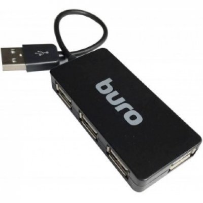 USB  Buro BU-HUB4-U2.0-Slim 