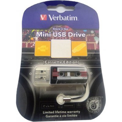  USB  Verbatim 32Gb Mini Cassette Edition /