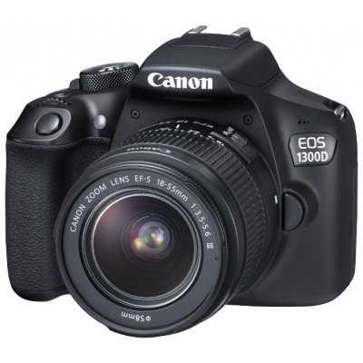    Canon EOS 1300D Kit Black 18-55 DC III