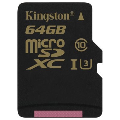    Kingston microSD 64Gb Class10 SDCG/64GBSP w/o adapter