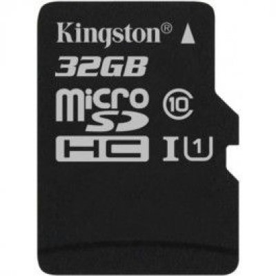    Kingston 32Gb microSDHC Class10 SDCS/32GBSP Canvas Select w/o adapter
