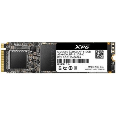   SSD A-Data 512GB XPG SX6000 Lite ASX6000LNP-512GT-C
