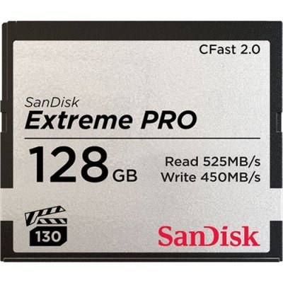  USB  Sandisk 128GB CFAST2.0 Extreme Pro 525Mb/s SDCFSP-128G-G46D