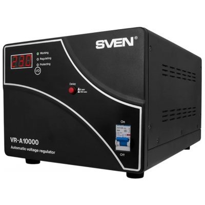    SVEN Stabilizer VR-A10000, Relay, 10000VA, 6000W SV-014902