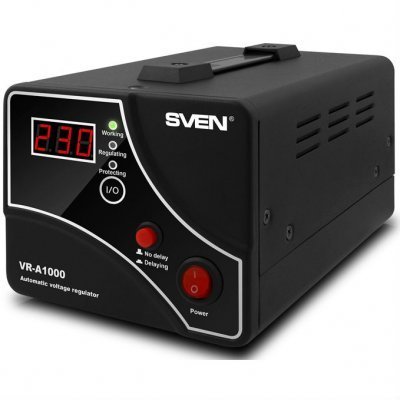    SVEN Stabilizer VR-A2000, Relay, 2000VA, 1200W SV-014414