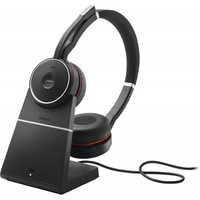  Bluetooth- Jabra Evolve 75 Stereo MS, Charging stand & Link 370 (7599-832-199)
