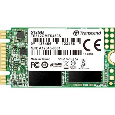   SSD Transcend 512GB (TS512GMTS430S)