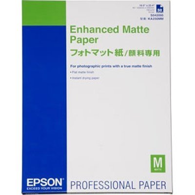  (C13S042095) Epson Enhanced Matte Paper A2 (25s)