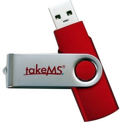   4Gb takeMS MEM-Drive 2.0 Mini RUBBER Red (TMS4GUMIR1R02)