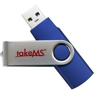   16Gb takeMS MEM-Drive 2.0 Mini RUBBER Blue (TMS16GUMIR1R01)