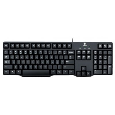   Logitech Classic Keyboard K100 Black PS/2