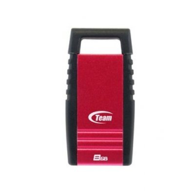  USB  8Gb TEAM C092 Drive, Metal case, Red