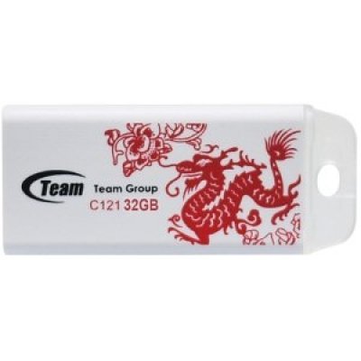 USB  08Gb TEAM C121 Drive, Red Dragon ()