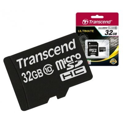    Transcend 32GB microSDHC Class 10 TS32GUSDHC10