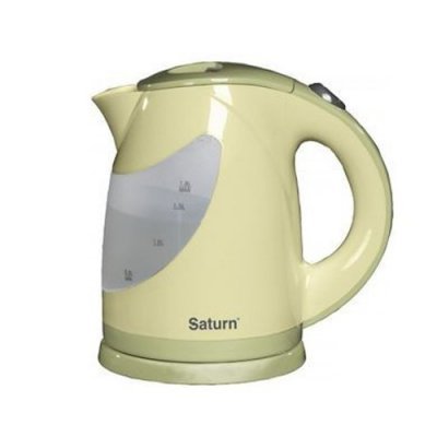 Электрический чайник Saturn ST-EK 0004 Sahara (ST-EK 0004 Sahara) Электрический чайник Saturn ST-EK 0004 Sahara (ST-EK 0004 Sahara)Электрические чайники Saturn <br>чайник, объем 1.8 л, мощность 2000 Вт, закрытая спираль, установка на подставку в любом положении, пластиковый корпус, индикация включения<br>