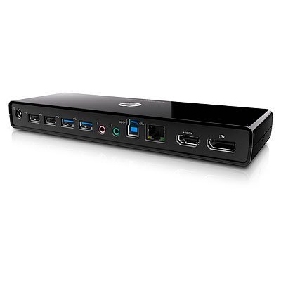 Док-станция HP Docking Station USB 3.0 (H1L08AA) Док-станция HP Docking Station USB 3.0 (H1L08AA)Док-станции HP<br>Power connector/Audio-out headphone jack/4xUSB 2.0/2xUSB 3.0/1xUSB-B/RJ-45/HDMI port/DisplayPort/Audio-in/mic, WinXP SP2/SP3(x32),Win Vista SP1/SP2(x32/x64),Win7(x32/x64)<br>