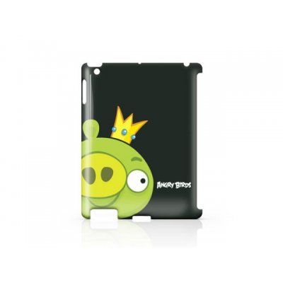Чехол Gear4 Angry Birds Pig King для new iPad/iPad2 (IPAB303G) Чехол Gear4 Angry Birds Pig King для new iPad/iPad2 (IPAB303G)Чехлы для планшетов Gear4<br>яркий чехол Gear4 IPAB303G - это стильная и надежная защита для вашего Apple iPad 2 и New iPad. Данный аксессуар изготовлен из пластика и украшен героями из популярной игры Angry Birds. Чехол защитит планшет от царапин и других повреждений при повседневном использовании, а веселый дизайн поднимет ва ...<br>