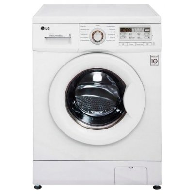 Стиральная машина LG F12B8ND (F12B8ND) Стиральная машина LG F12B8ND (F12B8ND)Стиральные машины LG<br>фронтальная загрузка (до 6 кг), отдельно стоящая, электронное управление, класс стирки A, 1200 oб/мин, отложенный старт, защита от протечек воды<br>